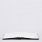 Preview: Nuuna, Notebook, Flex cover from recyceltem leather doted pages , black& white, HALF FULL, open